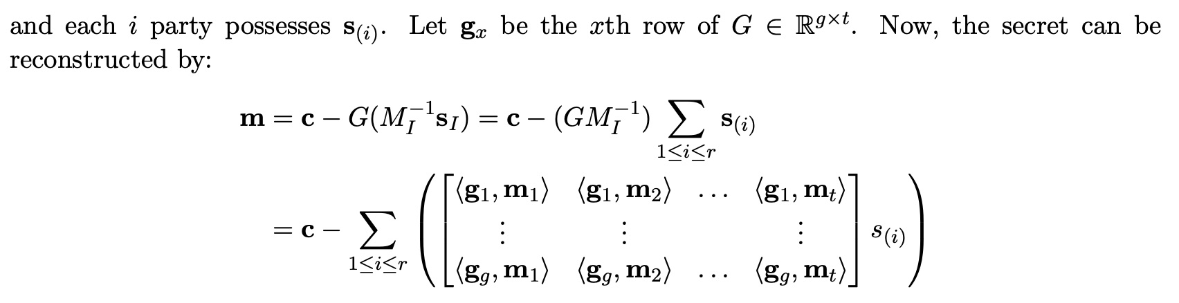 Bachelor thesis content